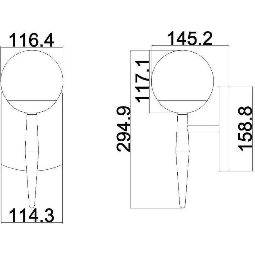 Thumbnail - Elstead Lighting, Wandleuchte + Deckenleuchte, Jasper LED Wandleuchte G9 Poliertes Chrom IP44 (320 lm, G9)