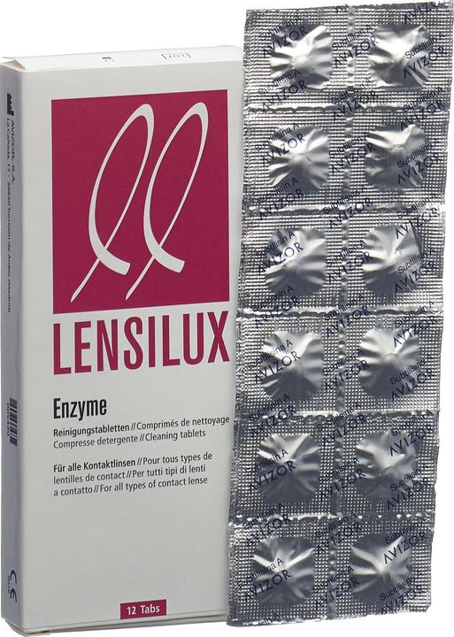 Produktbild Lensilux Proteinentfernung Enzyme Tabl (Hartlinsenpflege)
