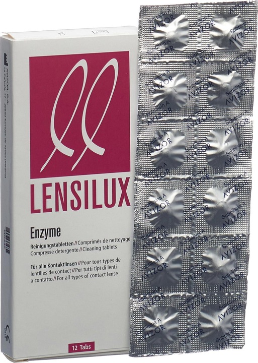 Produktbild Lensilux Proteinentfernung Enzyme Tabl (Hartlinsenpflege)