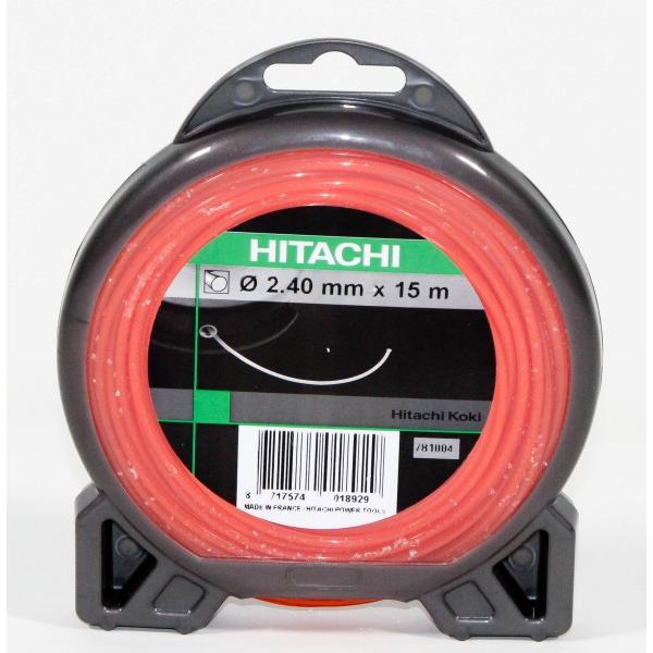 Hitachi, Accessori per macchinari da giardino, Accessori HiKOKI 781004 Cavo decespugliatore Proline 2,4 mm rotondo, 15m
