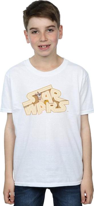 Produktbild Star Wars Tatooine Jumble Logo TShirt Jungen (140, 146)
