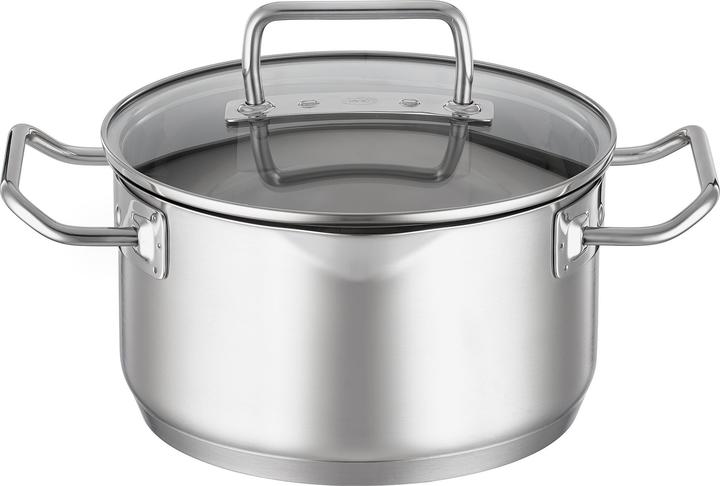 Actual product image Rösle Topfset 4-tlg. EXPERTISO Stahlgrau (Pan set + pot set, 24 x 8 cm)