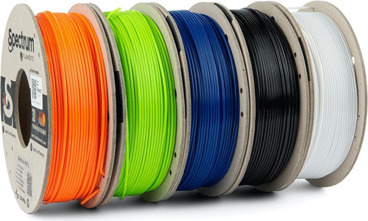 Actual product image Filament PETG 5 Pack 1.75mm (PETG, 1.75 mm, White)