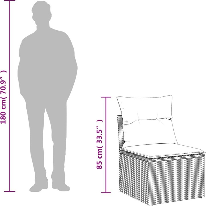 Actual product image VidaXL Lecce