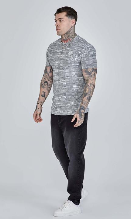 Immagine prodotto Siksilk Maglietta a maglia a coste (L)