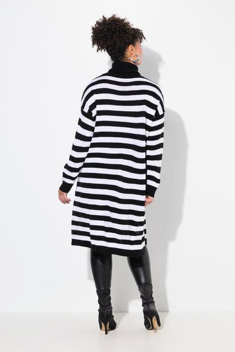 Produktbild Miamoda Long-Pullover, A-Linie, Ringel, Saumschlitz (46, 48)