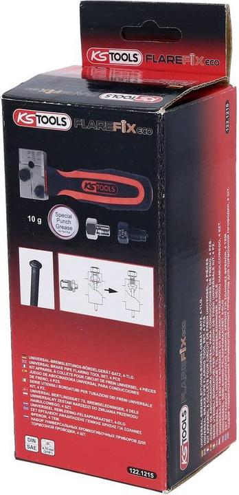 Produktbild KS Tools FlareFix eco 4.75 mm Universal-Bremsleitungs-Bördelgerät-Satz
