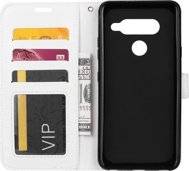 Actual product image MU Classic Crazy Horse III Leather Bookcover Series (LG V40 ThinQ)