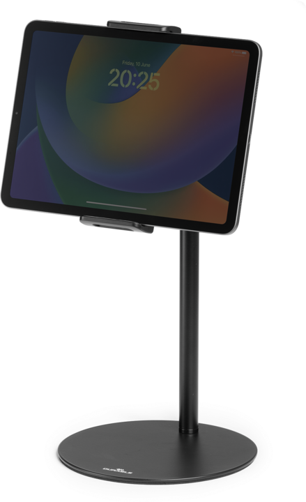 Actual product image Durable TWIST COMBI tablet holder black Table stand