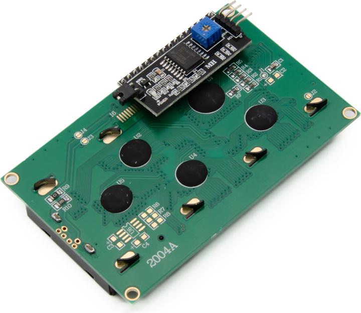 Produktbild Purecrea LCD2004 LCD-Display Blau mit I2C Modul
