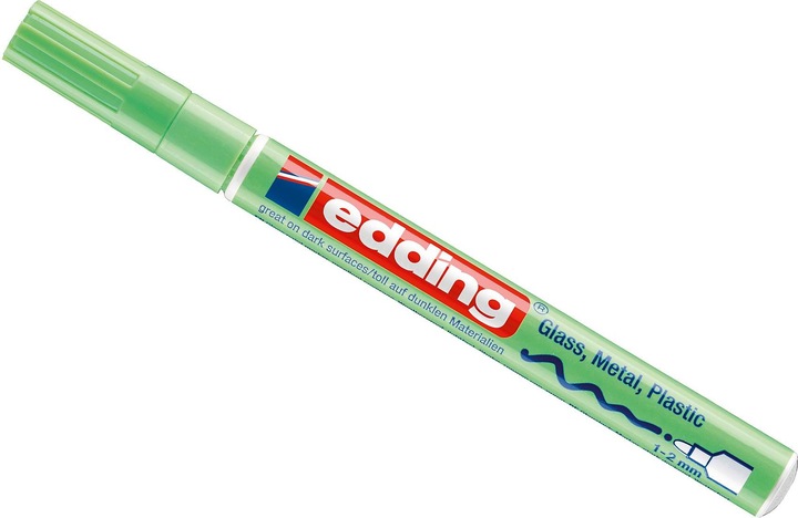 Immagine prodotto Edding 751 - Marcatore di vernice (Verde, 1 mm, 10 x)