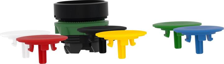 Image du produit Schneider Electric PB Head Flush 5colour Caps