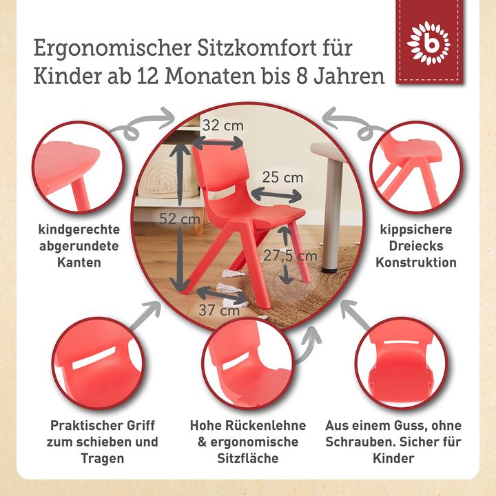 Produktbild Bieco Stuhl red (Kinderstuhl)