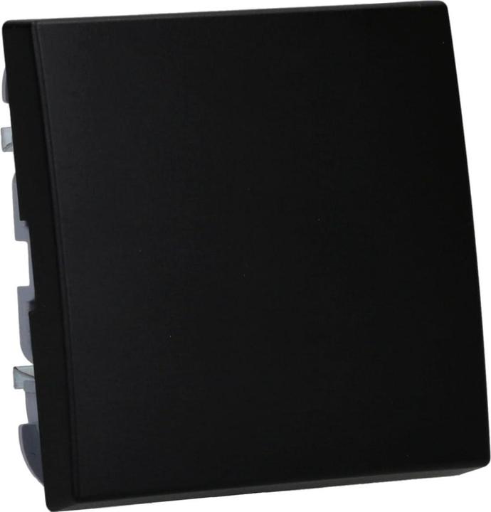 Actual product image Busch-Jaeger Abdeckrahmen 4-fach schwarz 1724-915 matt-Busch-balance SI