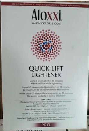 Produktbild Aloxxi Pro Quick Lift Lightener Bis zu 5 Stufen Lift (Schwarz)