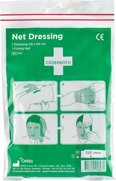 Actual product image Cederroth Net dressing, (W)200 x (D)400 mm
