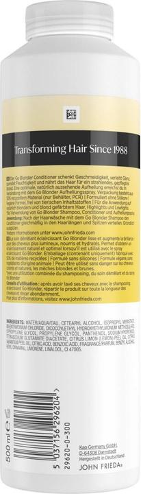 Produktbild John Frieda Go Blonder Cond 500ml (500 ml)
