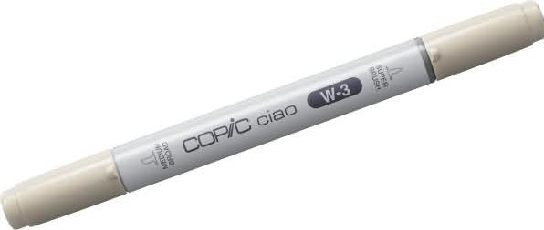 Actual product image Copic Ciao Type W - 3 (W-3 - Warm Gray No.3, 1 x)