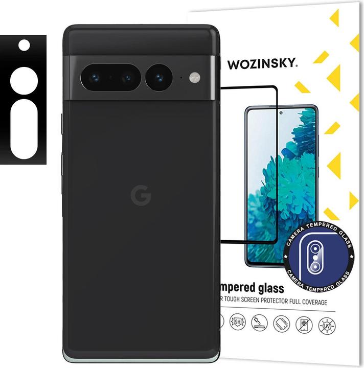 Produktbild Wozinsky Full Camera Glass tempered glass for Google Pixel 7 Pro for 9H camera (1 Stk., Google Pixel 7 Pro)