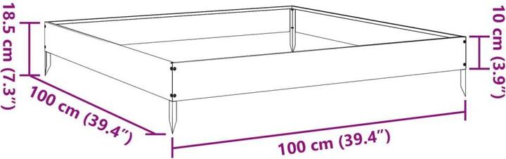 Produktbild vidaXL Hochbeet