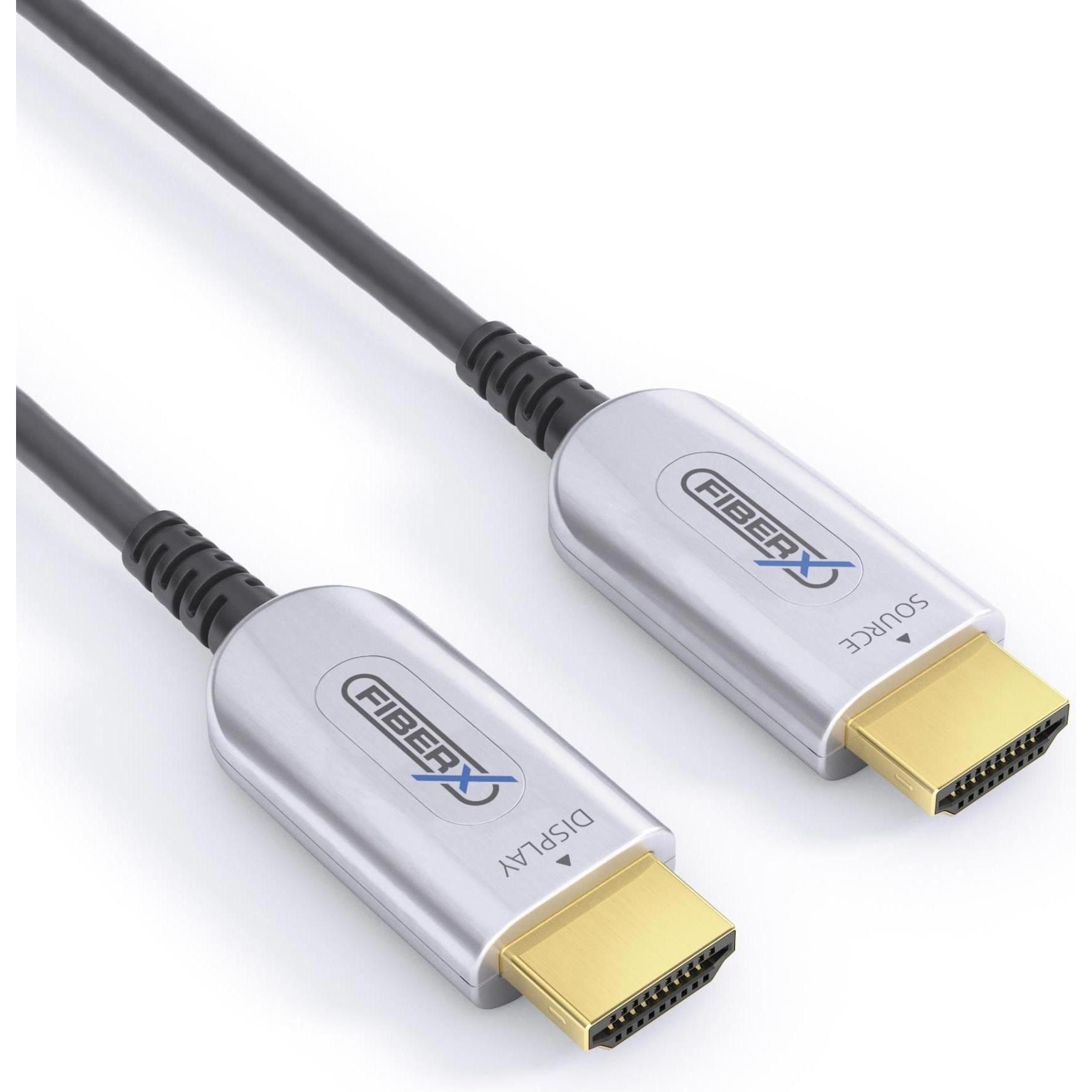 FiberX HDMI (Typ A) — HDMI (Typ A) (100 m, HDMI), Video Kabel