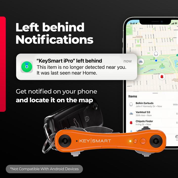Image du produit Key Smart porte-clés iPro avec Apple Find My (iOS, iPadOS)