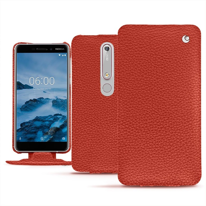 Actual product image Noreve Leather cover vertical (Nokia 6 (2018))