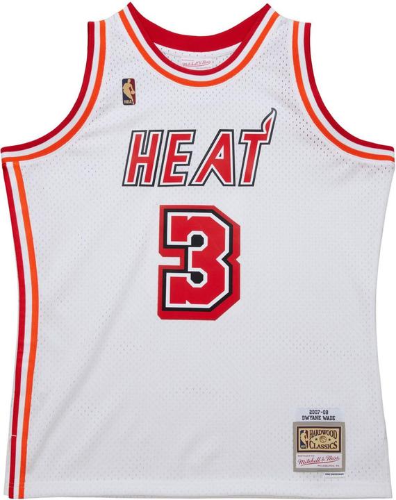 Actual product image Mitchell & Ness Swingman Mesh Jersey Miami Heat 2007-08 Dwyane Wade (L)