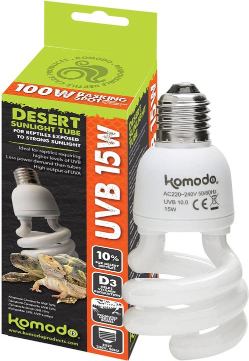 Komodo Compact UVB 10.0 ES (UVB, UVA)