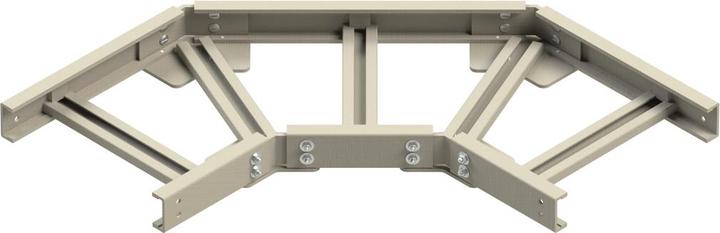 Actual product image Niedax NIE ULB 150.200 GRP bend 90Â° 150x200mm,w.unperforated rungs (15 cm)