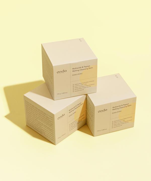 Produktbild Ondo Multiacids & Papaya (Reinigungstücher Gesicht, 100 ml)