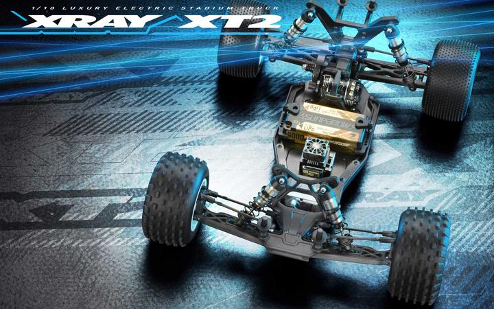 Actual product image Xray XT2C'23 - 2WD 1/10 ELECTRIC STADIUM TRUCK - CARPET EDITION (Kit)