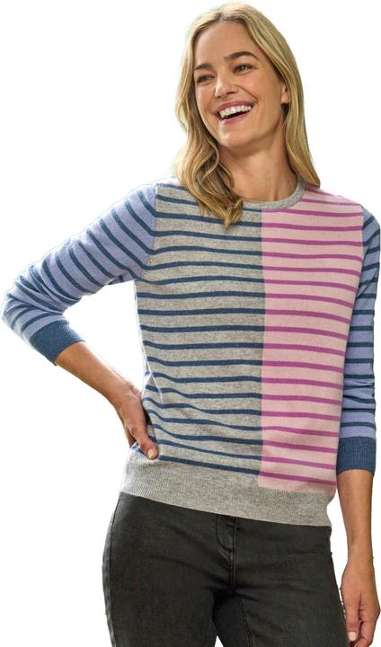 Produktbild Woolovers Blockstreifen Kaschmir Merino Pullover (XXL)