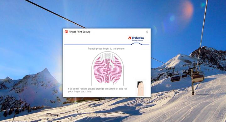 Produktbild Verbatim Fingerprint Secure (64 GB)