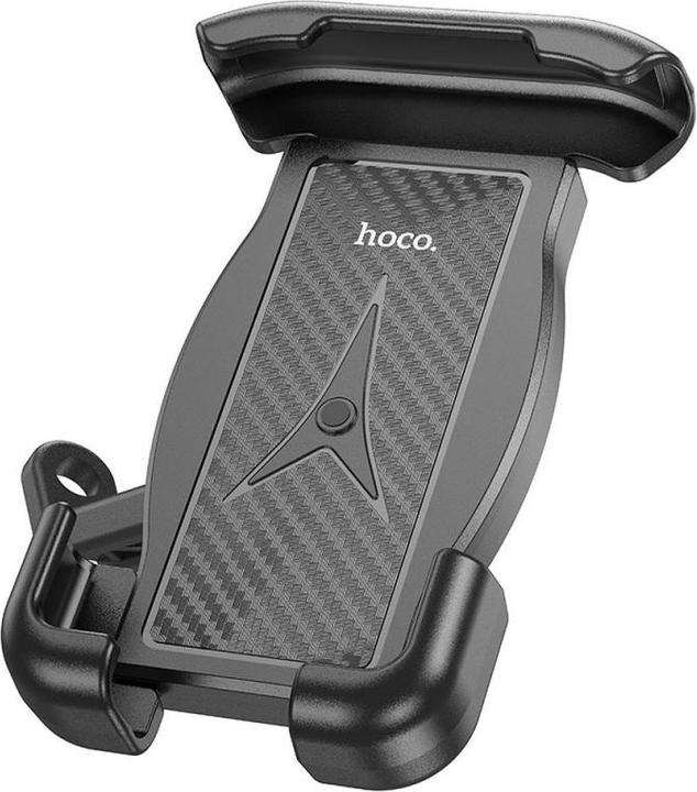 Actual product image Hoco - Motorcycle Holder (CA119) - Strong Grip, for Phones 4.5 - 7", for Rearview Mirror - Black
