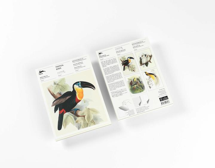 Actual product image Roojen:Tropical Birds (A5, Lined, Plain)