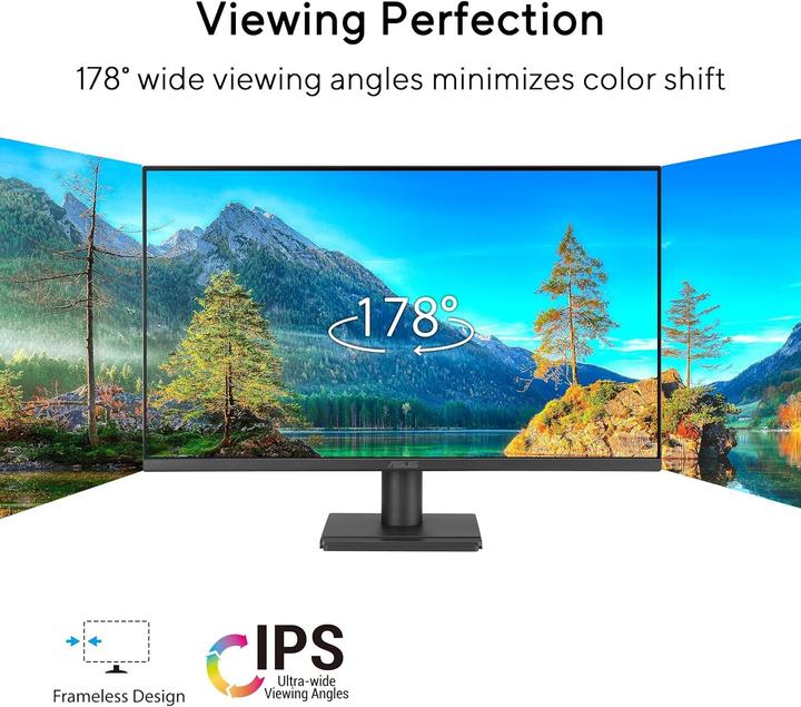 Actual product image ASUS VA279HG (1920 x 1080 pixels, 27")