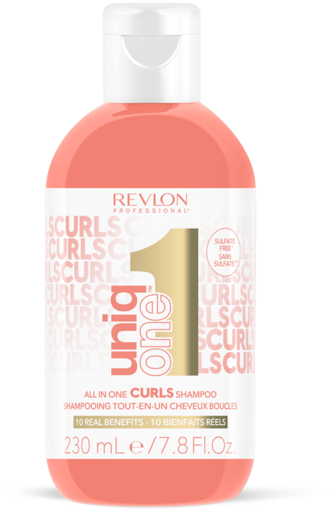 Actual product image Revlon Professional UniqOne All in One Curls Shampoo (230 ml, Liquid shampoo)