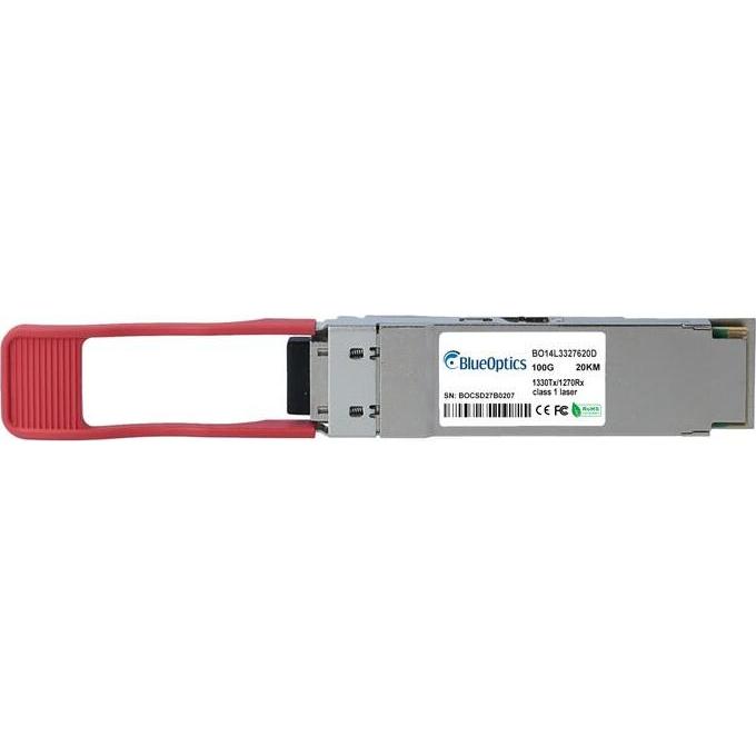 BlueOptics QSFP28 Bidi Transceiver 100GBASE-LR1-BX-D 20KM, Ricetrasmettitore