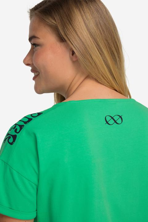 Actual product image Laurasøn Boat Neck Lobster Print T-Shirt Short Sleeve OEKO-TEX (M)