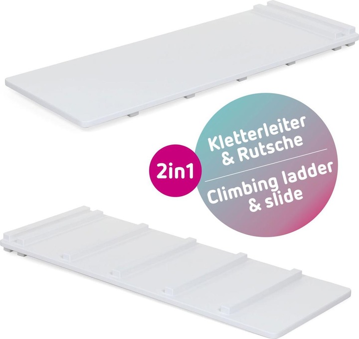 Immagine prodotto Tobi Scala per arrampicarsi e scivolo 2in1 verniciato bianco