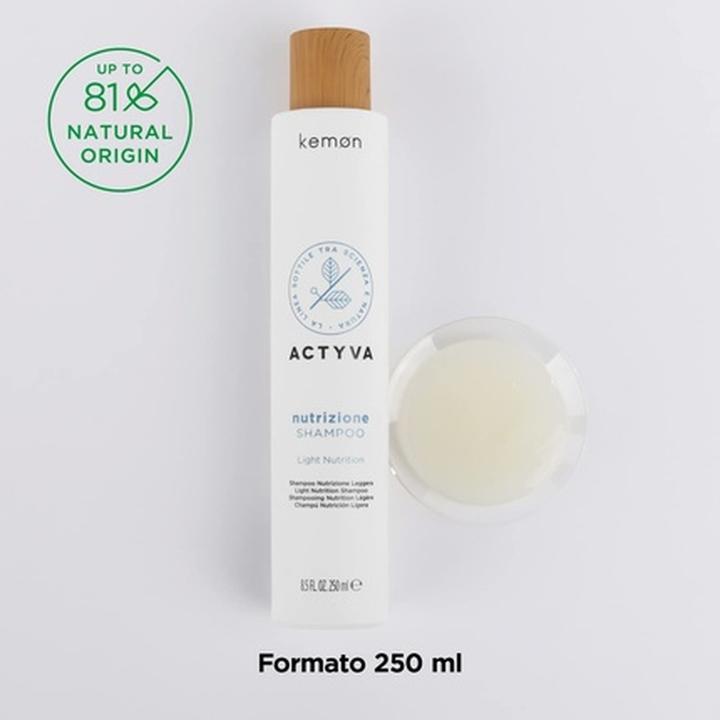 Immagine prodotto Kemon Actyva Nutrizione Light Shampoo 250ml (250 ml, Shampoo liquido)