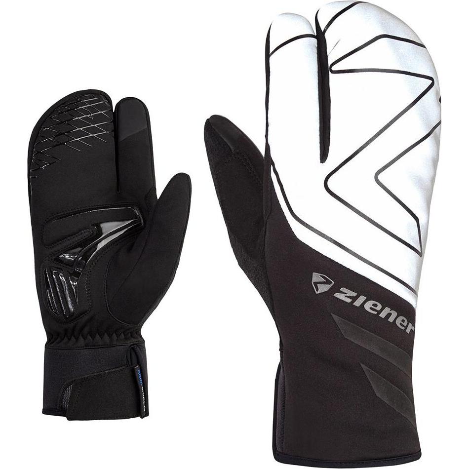 Ziener, Handschuhe, Dalyo Aqua Shield Touch Fahrradhandschuhe, Silber, (7)