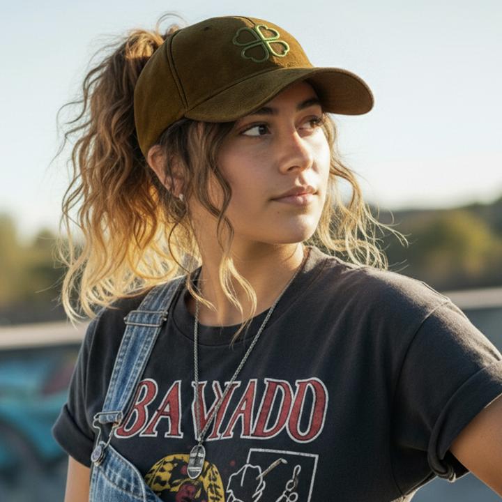 Produktbild Avizar Basecap Wildleder mit Herz-Stickerei