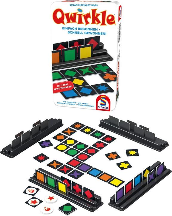 Actual product image Schmidt Spiele Qwirkle (Bring-me-with) (German, 2 - 4 Players)