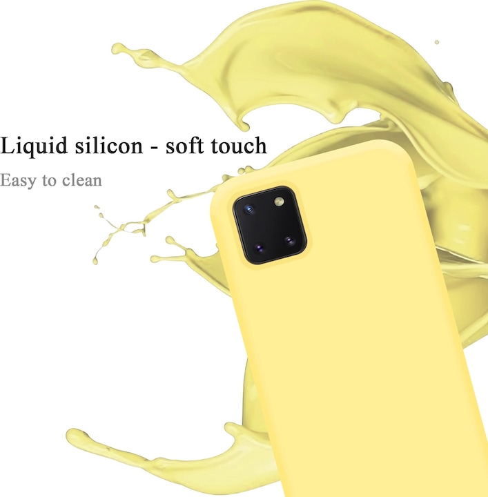Produktbild Cadorabo TPU Liquid Silicone Case Cover (Samsung Galaxy A81)