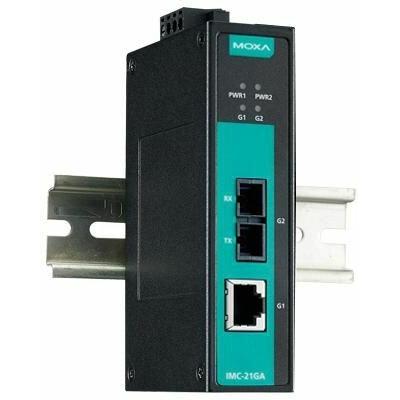 Thumbnail - Moxa MEDIA CONVERTER 10/100/1000Tx, Netzwerkadapter