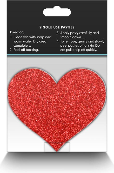 Produktbild NS Novelties Pasties Glitter Hearts 2 Pairs