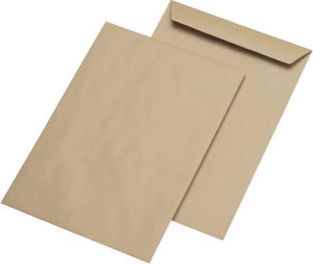 Actual product image Elepa Envelope B4 gum. 130g brown (250 pcs.)