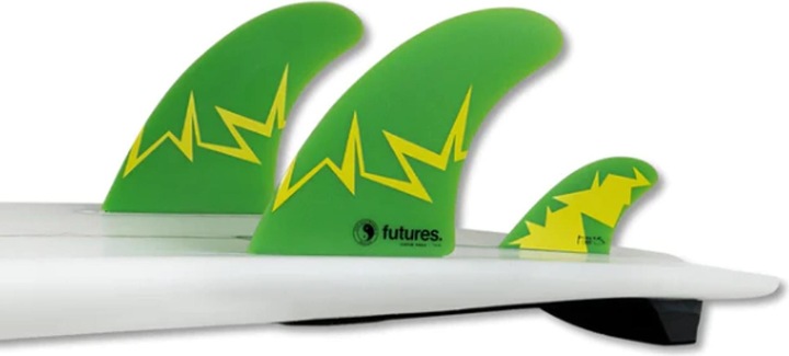 Produktbild Futures Twin+1 Fin Set Glemm Pang Fiberglass